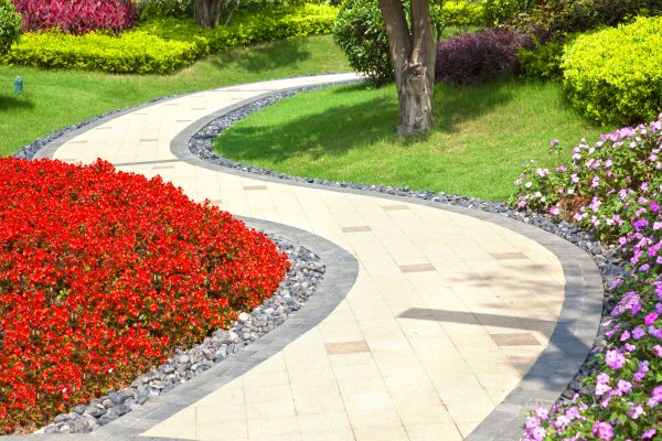 Garden Walkway Installation in Marana