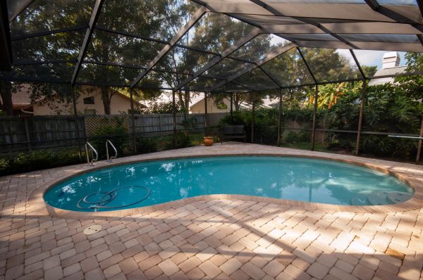 Pool Area Paving in Marana